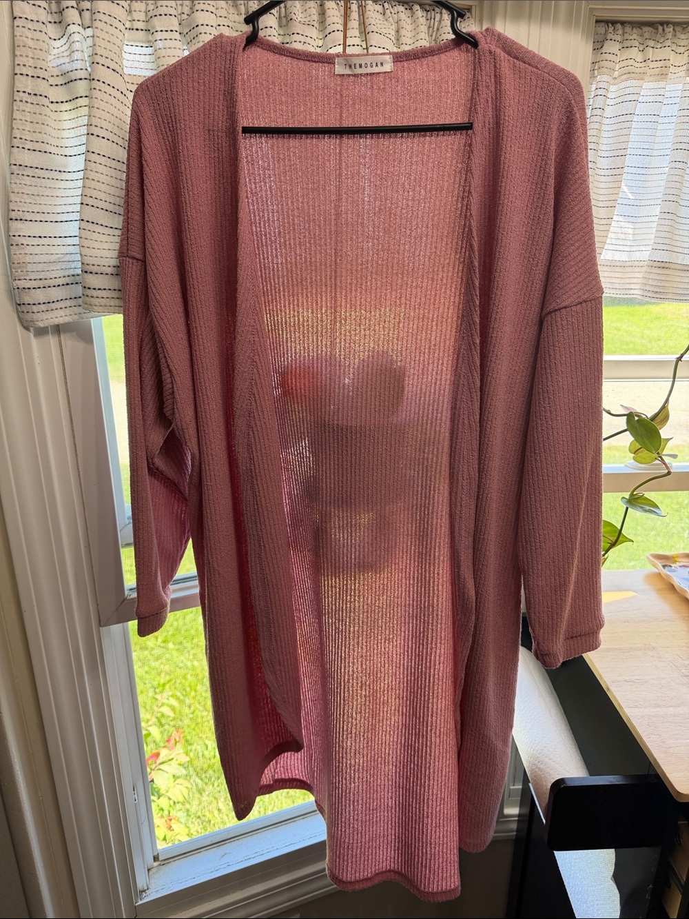 Themogan Rose Open-Front Women's Cardigan Sweater -